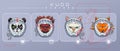 Avatars for Kudo are a panda, a fox, a monkey and a cat in a special protective helmet