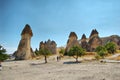 Avcilar Valley Cappadocia (Anatolia Turkey). Fairy chimneys Royalty Free Stock Photo