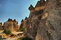 Avcilar Valley Cappadocia (Anatolia Turkey). Fairy chimneys Royalty Free Stock Photo