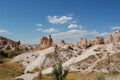 Avcilar Valley (Cappadocia Turkey). Fairy chimneys. The camel Royalty Free Stock Photo