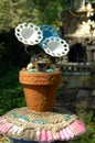 Ave Maria Grotto Flower Pot