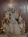 Ave Regina Pacis statue at Basilica di Santa Maria Maggiore Royalty Free Stock Photo