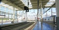 Ave train at Atocha station, Madrid Royalty Free Stock Photo