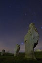 Avebury Starry Night Royalty Free Stock Photo