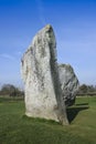 Avebury stone circle standing stones wiltshire uk Royalty Free Stock Photo