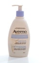 Aveeno Moisturising beauty lotion Royalty Free Stock Photo