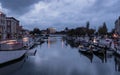 Aveiro Canal during blue hours - Portugal