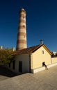 Aveiro Lighthouse also known as `Farol da Barra` the highest Lighthouse of Portugal.