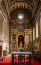 Interior of the Misericordia church in Aveiro in Portugal Royalty Free Stock Photo