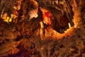 Aven d`Orgnac, a dripstone cave Royalty Free Stock Photo