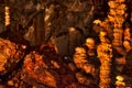 Aven d`Orgnac, a dripstone cave Royalty Free Stock Photo