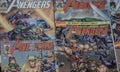 The Avengers Marvel comics superheroes