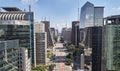 Avenida Paulista Paulista avenue, Sao Paulo city, Brazil