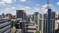 Avenida Paulista Paulista avenue, Sao Paulo city, Brazil Royalty Free Stock Photo