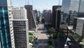 Avenida Paulista Paulista avenue, Sao Paulo city, Brazil.