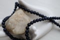 Aventurine, Cairo night necklace. Royalty Free Stock Photo