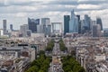 Avenue de la Grande Armee and La Defense Paris