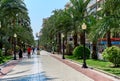 Avenue Federico Soto in Alicante. Spain