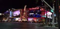 Avenue in las Vegas at night- Nevada - United States.