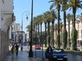 Avenue Mohamed V in Rabat, Morocco