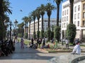 Avenue Mohamed V in Rabat, Morocco
