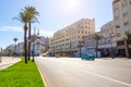 Avenue Mohamed VI at Tangier, Morocco