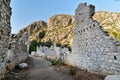 Avenue of North Necropolis. Ruins of ancient city Olympos in Lycia. Turkey