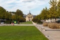 Avenue Pasteur and Saint Madeleine church in Rouen, Normandy