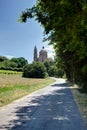 Avenue San Biagio Church, Montepulciano, Tuscany, Italy