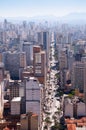 Avenue sao joao in sao paulo city