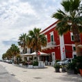 Avenue in Savelletri (Italy)