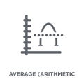 Average (arithmetic mean) icon from Average (arithmetic mean) co