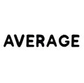 Average stamp on white Royalty Free Stock Photo