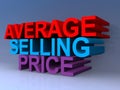 Average selling price