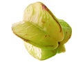 Averrhoa carambola. Exotic fruit. Royalty Free Stock Photo