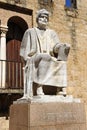 Averroes, arab philosopher of Cordoba, Spain Royalty Free Stock Photo