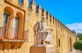 Averroes Ibn Rushd in Cordoba, Spain Royalty Free Stock Photo