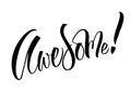 Avesome Lettering