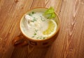 Avgolemono or egg-lemon