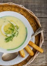 Avgolemono - greek chicken soup