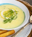 Avgolemono - greek chicken soup