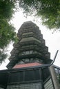 the Aviary Pagoda at the yuen long park, hk 11 June 2005