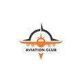 aviation academy vector illustration design