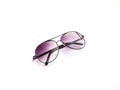 aviator sunglass frame isolated stock image.