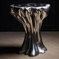Avicii Inspired Abstract Metal Tree Side Table
