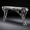 Avicii Inspired Console Table With Unique Metal Structure