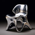 Avicii-inspired Folding Chair: Stainless Steel Artistic Design