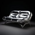 Avicii-inspired Futon: Modern Futurist Couch In Liquid Metal