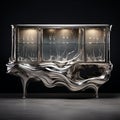 Avicii-inspired Liquid Metal Buffet: A Dazzling Surrealist Masterpiece