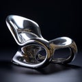 Avicii-inspired Liquid Metal Recliner Chair